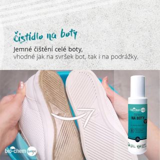 Čistič, které je dostatečně silný, aby si poradil se zažloutlými podrážkami, ale zároveň šetrný k citlivým materiálům na...